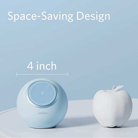 Anker 637 Magnetic Charging Station in Ice Blue - Picture 5 of 5